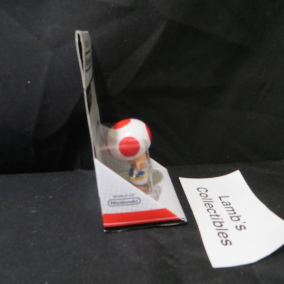 Red Toad World of Nintendo white box 2.5" figure Jakks Pacific action figure toy - Picture 5 of 16